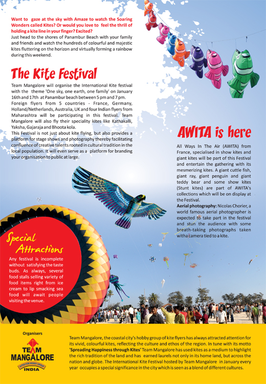 The Kite Festival at Panambur Beach  2
